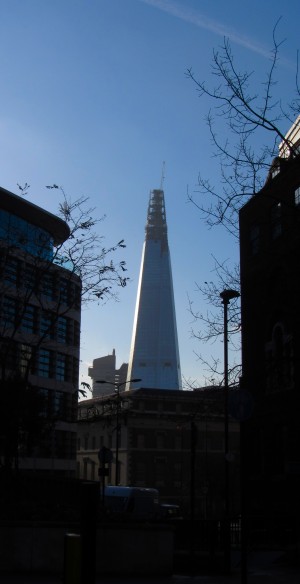 London Bridge Tower, or The Shard, Renzo Piano, completion 2012